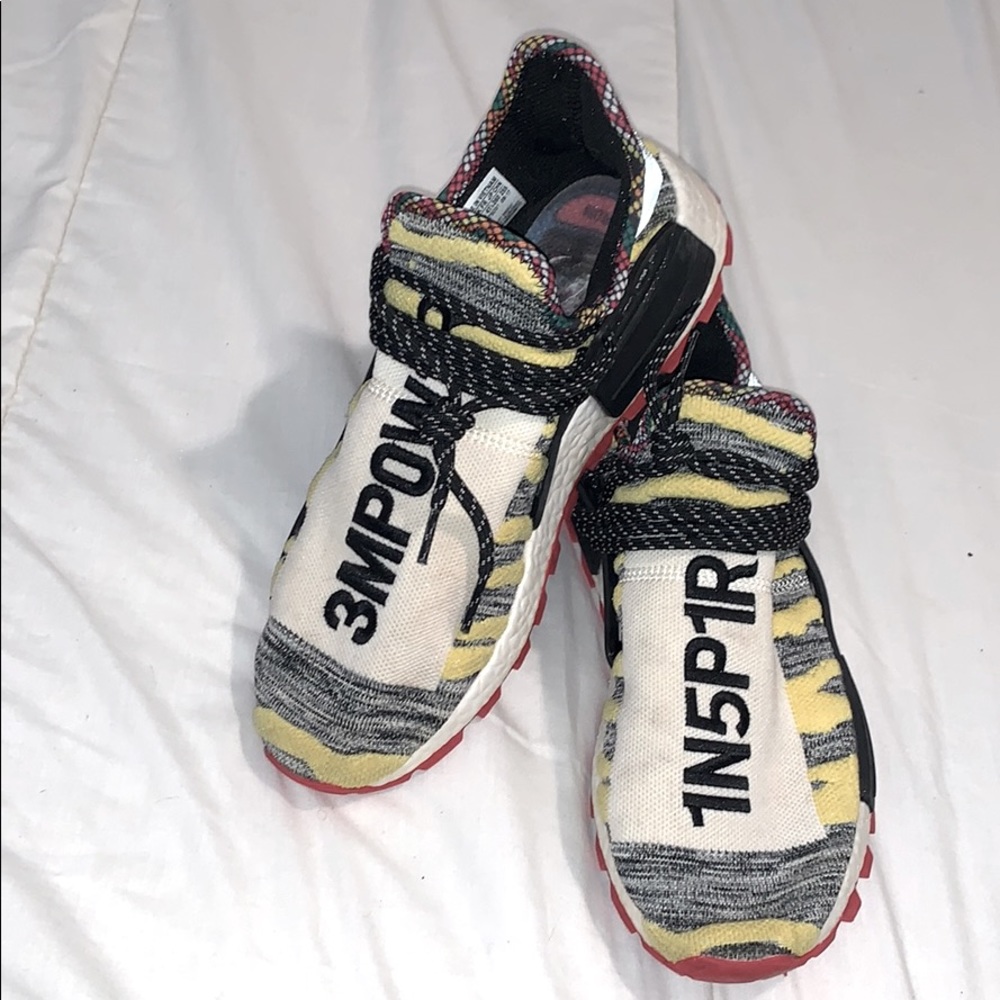 Adidas NMD Human Races Pharrell Solar Pack Red